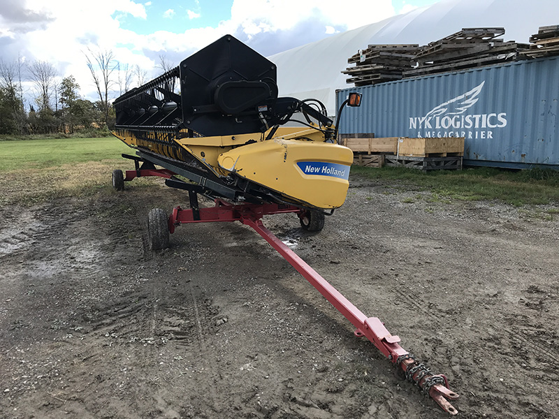 1998 NEW HOLLAND TR98 COMBINE WITH FLEX HEAD