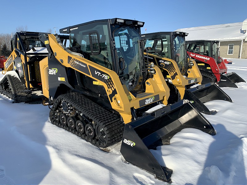 2025 ASV VT-75 COMPACT RUBBER TRACK LOADER