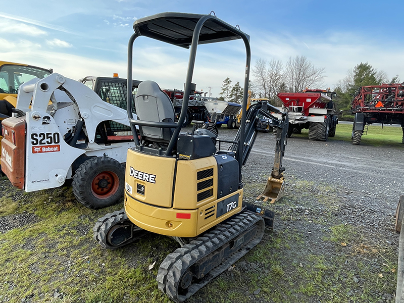 2016 JOHN DEERE 17G MINI EXCAVATOR