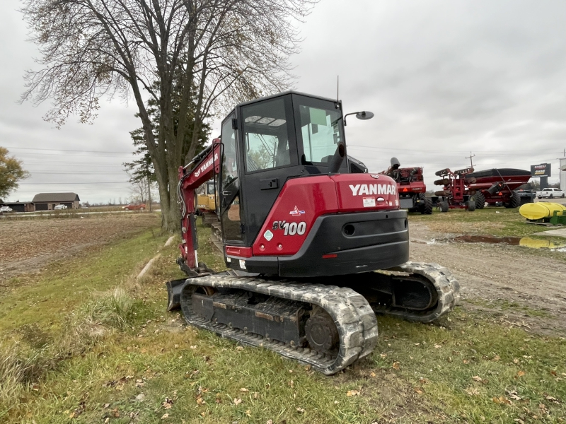 2021 YANMAR SV100-2A MINI EXCAVATOR