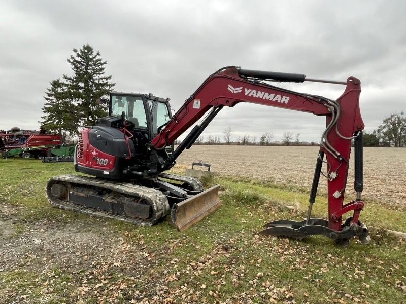 2021 YANMAR SV100-2A MINI EXCAVATOR