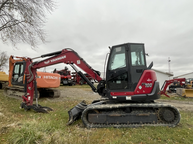 2021 YANMAR SV100-2A MINI EXCAVATOR