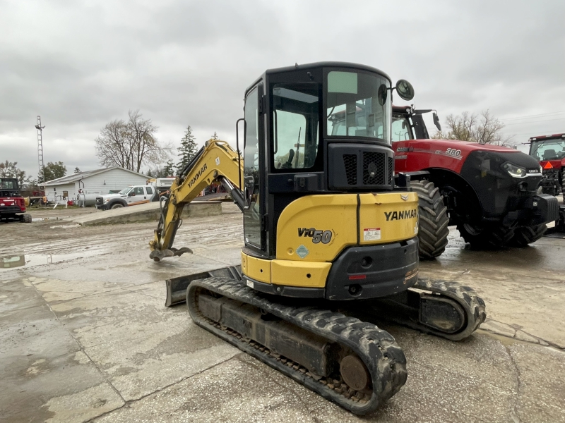 2019 YANMAR VIO50-6A MINI EXCAVATOR