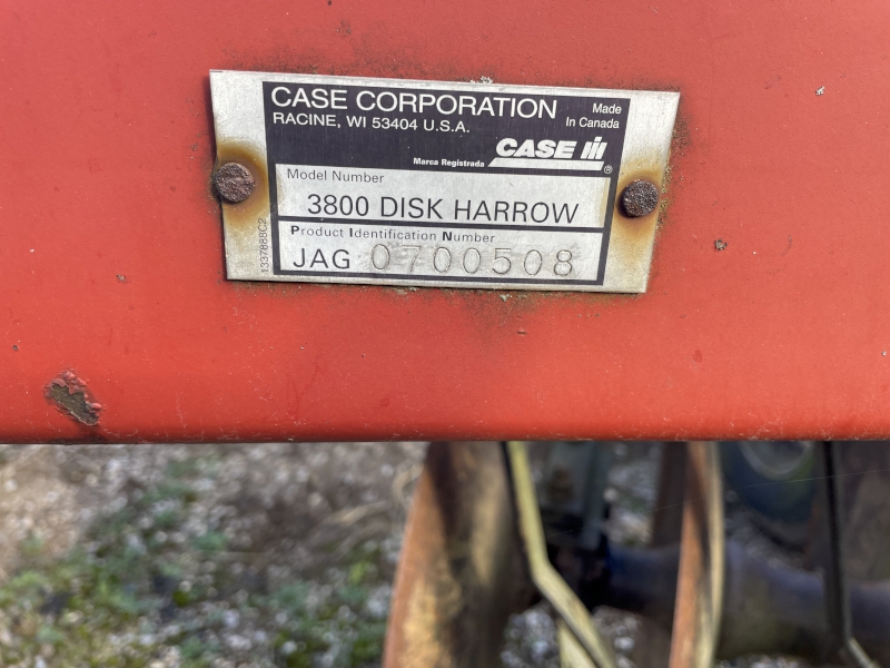 1996 CASE IH 3800 TANDEM DISC