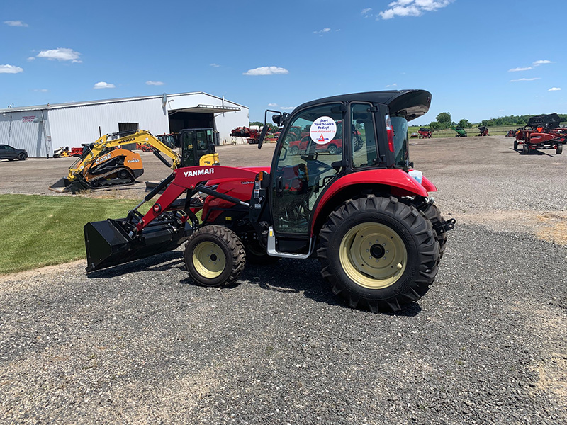 2025 YANMAR YT359 CAB TRACTOR WITH LOADER