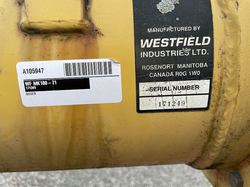 2006 WESTFIELD MK100-71 GRAIN AUGER