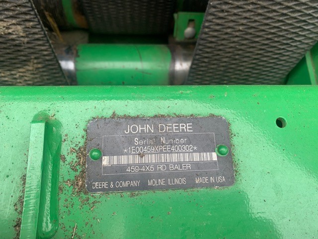 2014 JOHN DEERE 459 ROUND BALER