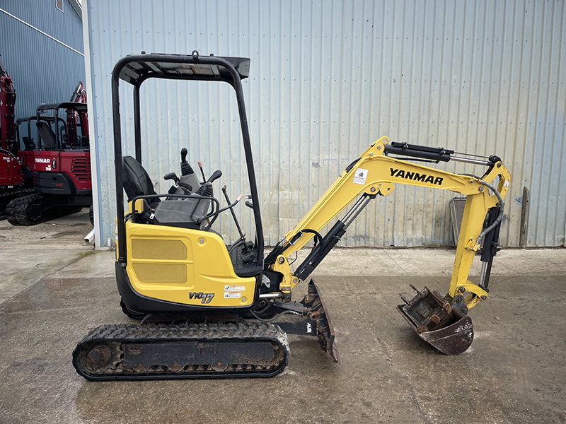 2020 YANMAR VIO17-A MINI EXCAVATOR