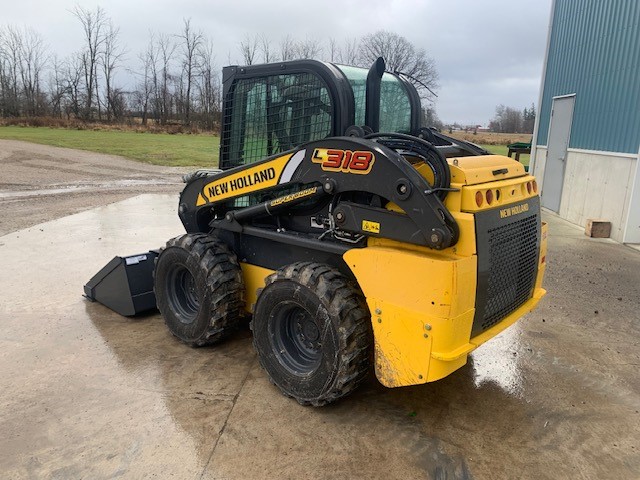 2021 NEW HOLLAND L318 SKID STEER LOADER