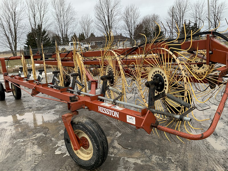 AGCO HESSTON 3986 WHEEL RAKE