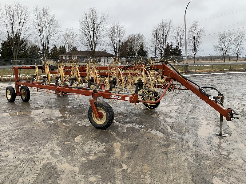 AGCO HESSTON 3986 WHEEL RAKE