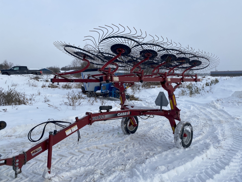 2016 CASE IH WR102 HAY WHEEL RAKE