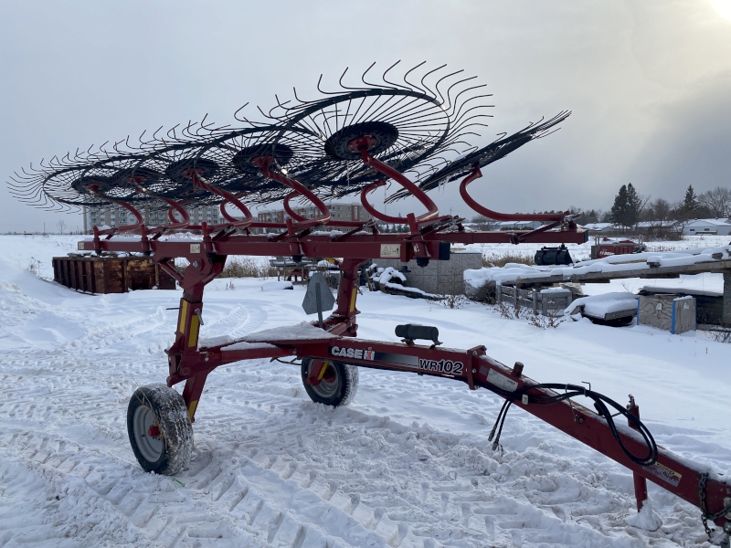 2016 CASE IH WR102 HAY WHEEL RAKE