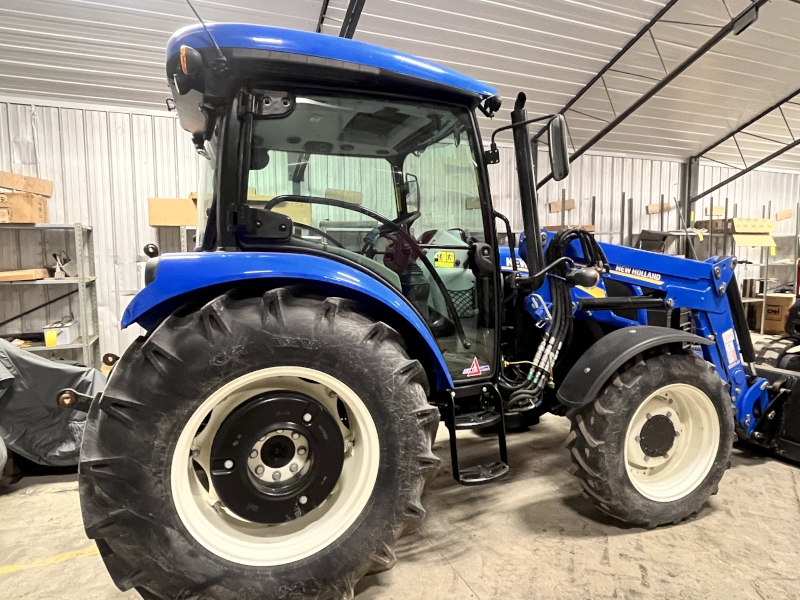 2021 NEW HOLLAND WORKMASTER 75 CAB TRACTOR WITH LOADER