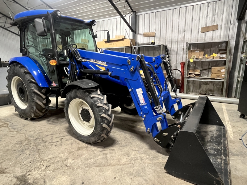 2021 NEW HOLLAND WORKMASTER 75 CAB TRACTOR WITH LOADER