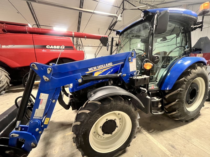 2021 NEW HOLLAND WORKMASTER 75 CAB TRACTOR WITH LOADER