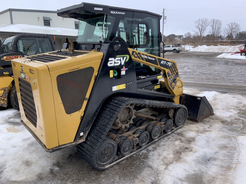 2021 ASV RT-75 MAX SERIES COMPACT RUBBER TRACK LOADER