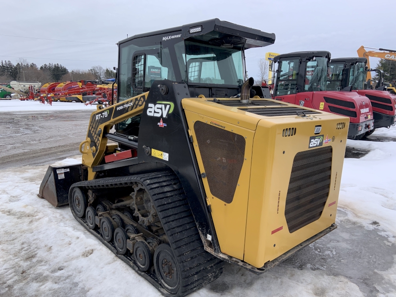 2021 ASV RT-75 MAX SERIES COMPACT RUBBER TRACK LOADER