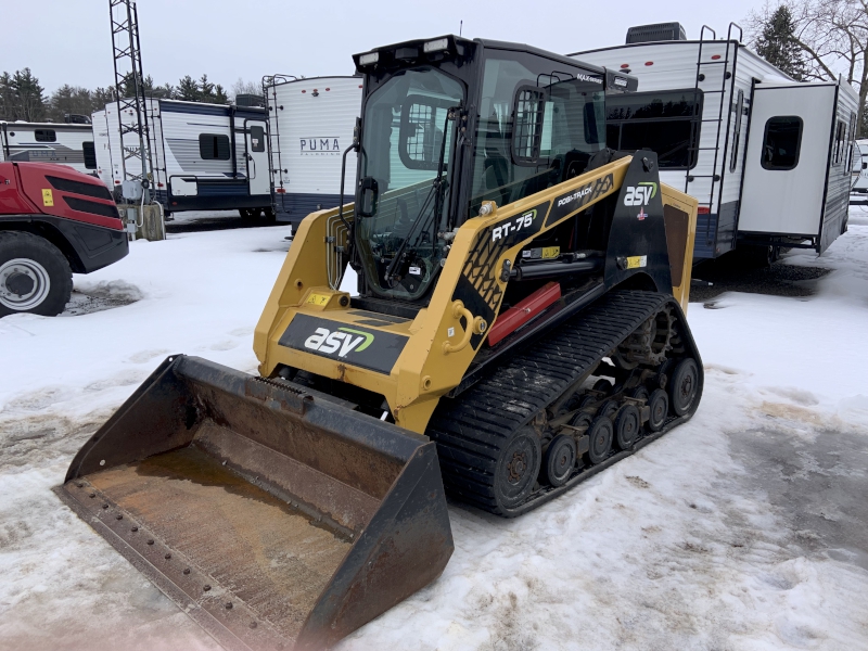 2021 ASV RT-75 MAX SERIES COMPACT RUBBER TRACK LOADER