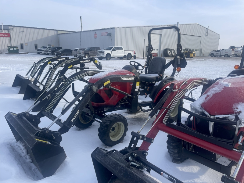 2022 YANMAR SA325 TRACTOR WITH MOWER AND LOADER