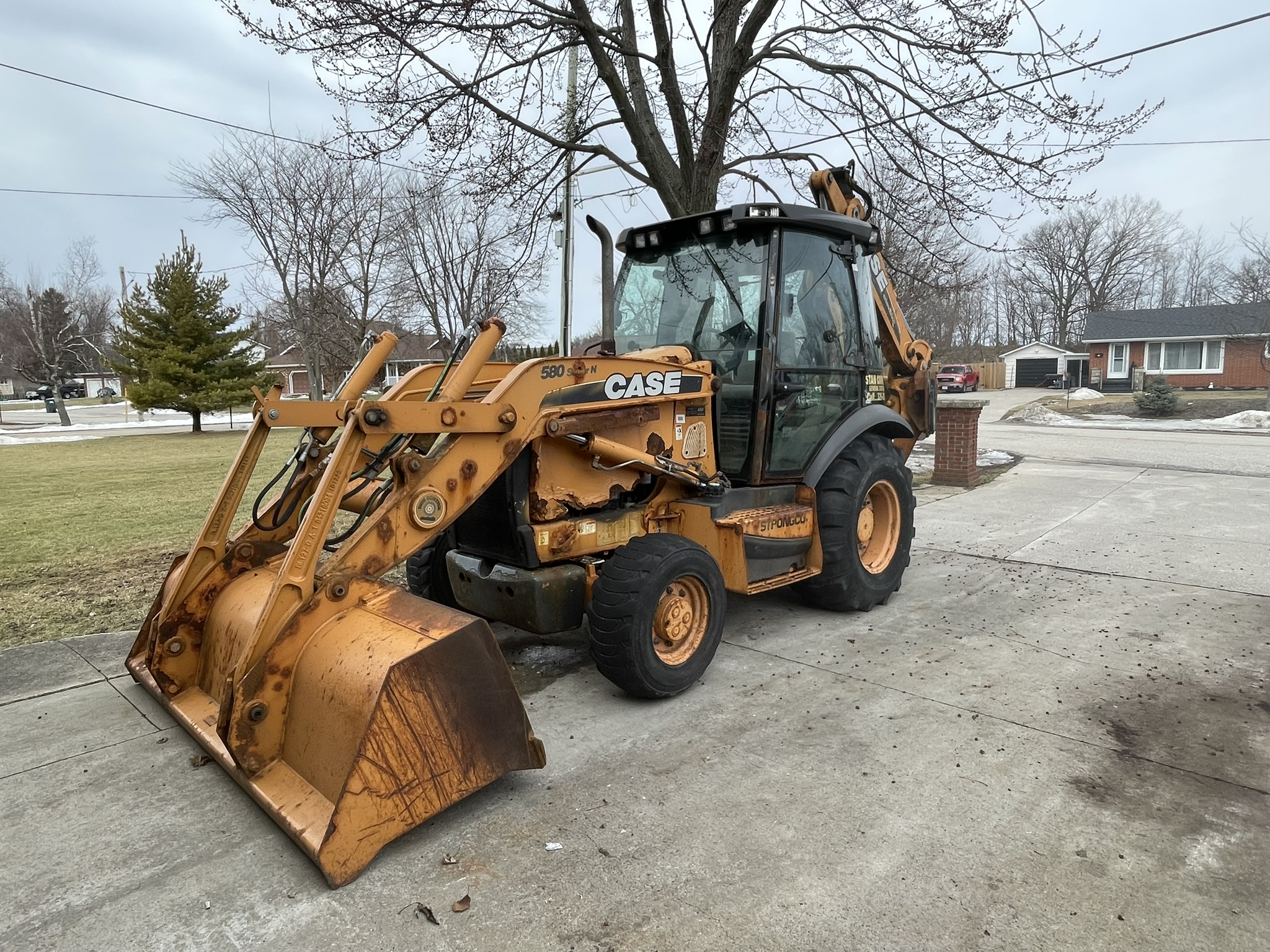 2011 CASE 580SN (SUPER N) TRACTOR LOADER BACKHOE