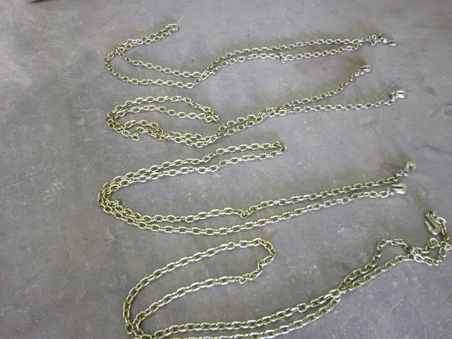 Parts and Tires  16’ x 5/16” Transport Chains Photo