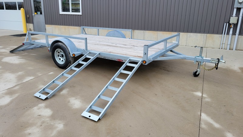 ATV & Snowmobile Trailers  80X12 Galvanized 2-Place Duratrail ATV Trailer Photo