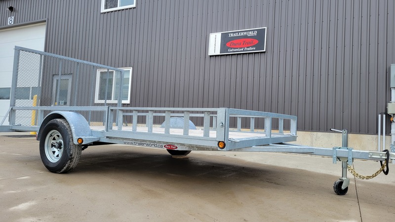 ATV & Snowmobile Trailers  80X12 Galvanized 2-Place Duratrail ATV Trailer Photo