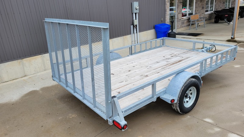 ATV & Snowmobile Trailers  80X12 Galvanized 2-Place Duratrail ATV Trailer Photo