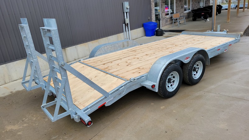 Equipment Haulers  18ft 5 Ton Galvanized Equipment Trailer - Built in Brantford ON Photo