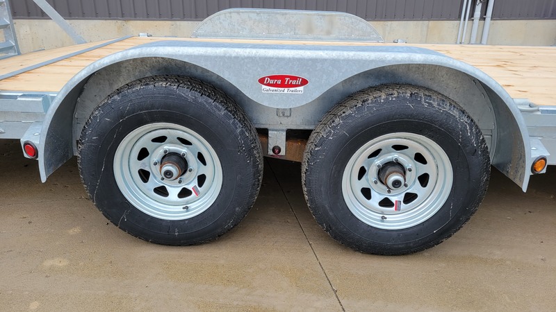 Equipment Haulers  18ft 5 Ton Galvanized Equipment Trailer - Built in Brantford ON Photo