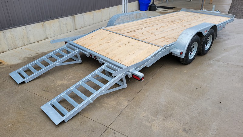 Equipment Haulers  18ft 5 Ton Galvanized Equipment Trailer - Built in Brantford ON Photo