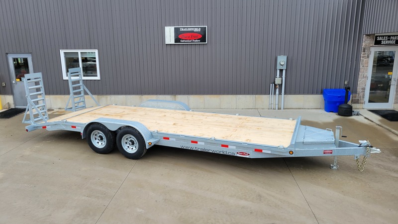 Equipment Haulers  22ft 7 Ton Galvanized Heavy Equipment Trailer Photo