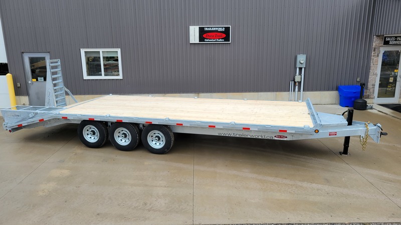 Deckover Trailers  10 Ton Galvanized Equipment Trailer - Made in Brantford ON Photo