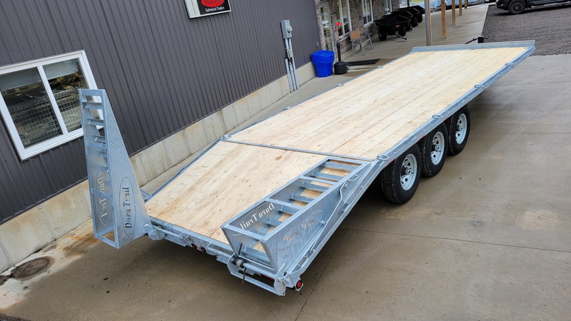 Deckover Trailers  10 Ton Galvanized Equipment Trailer - Made in Brantford ON Photo