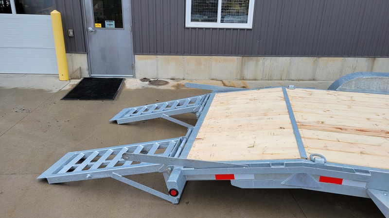 Deckover Trailers  10 Ton Galvanized Equipment Trailer - Made in Brantford ON Photo