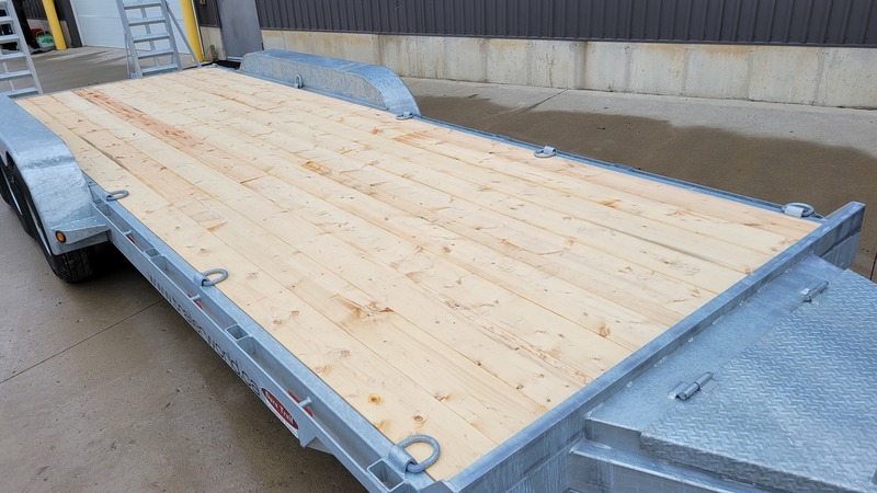 Deckover Trailers  10 Ton Galvanized Equipment Trailer - Made in Brantford ON Photo