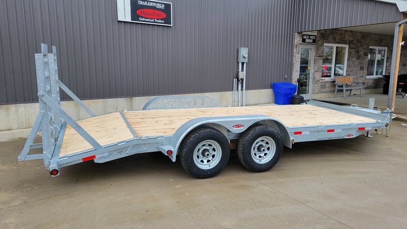 Equipment Haulers  16ft 5 Ton Galvanized Equipment Trailer - Built in Brantford ON Photo