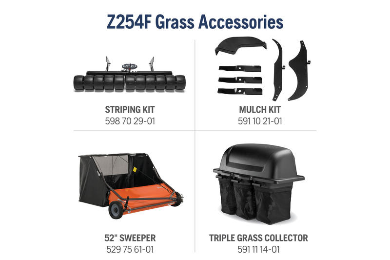 Husqvarna z254f light discount kit