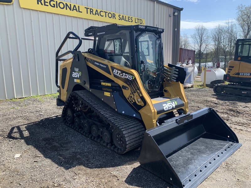 ASV RT135F Forestry Compact Track Loader 