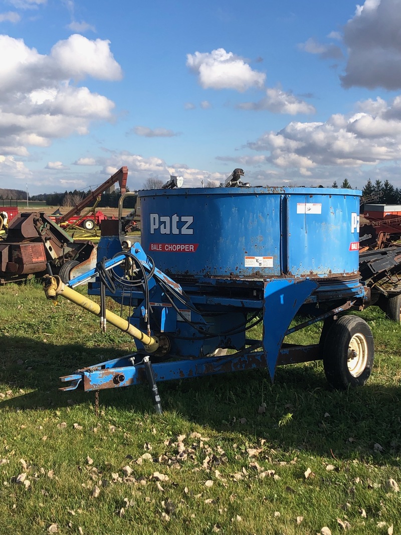 Hay/Forage/Livestock  Patz PTD RD Bale Chopper with Blower Photo