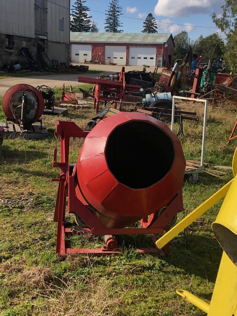 Construction  Cement Mixer ~ 3-Point, PTO Drive Photo