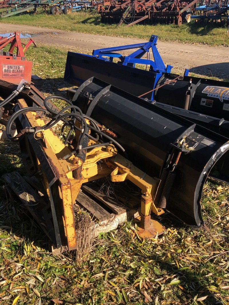 Attachments  (Unused) 5ft Scraper Blade - Skid steer and Quick Attach Photo