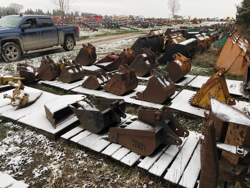 Attachments  Various Backhoe and Excavation Buckets Photo