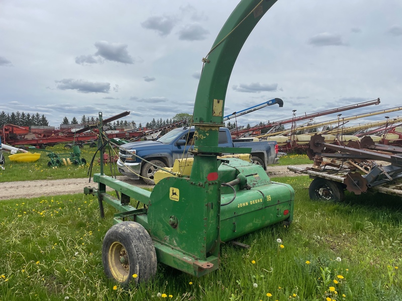 Hay/Forage/Livestock  John Deere 35 Forage Harvester with Hay Head Photo