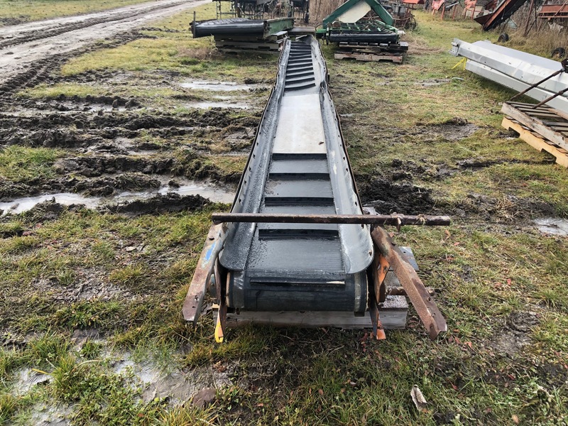 Grain Handling  Electric Paddle Belt Conveyor ~ 46" x 20ft Photo