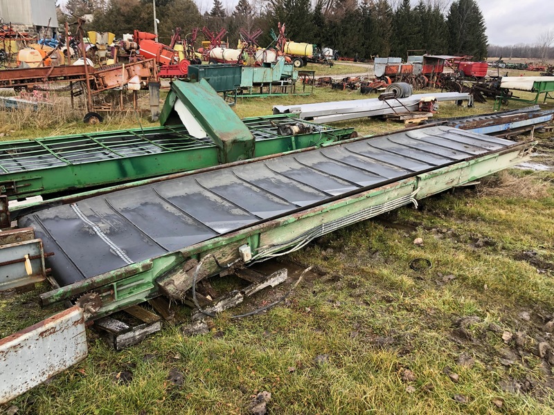 Grain Handling  Electric Belt Conveyor ~ 46" x 17ft Photo