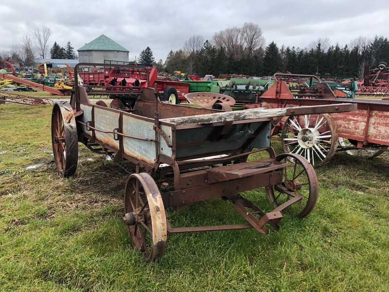 Manure Equipment  International Manure Spreader - Triple Beaters - Horse Drawn Photo