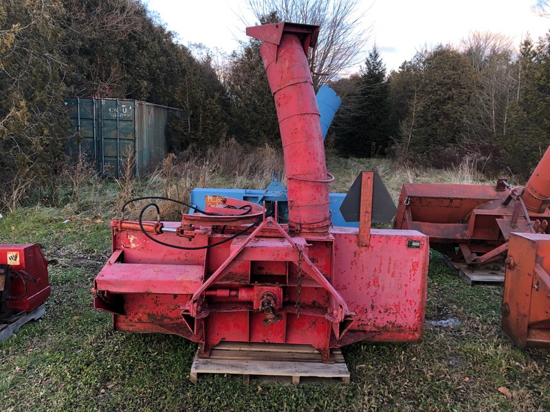 Snow Removal  McKee Bros 7ft Snow Blower - Double Auger with Hydraulic Chute Photo