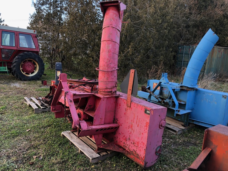 Snow Removal  McKee Bros 7ft Snow Blower - Double Auger with Hydraulic Chute Photo